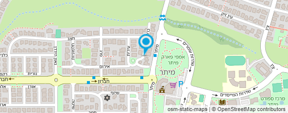 מפת הגעה אל אוריין יחיאל