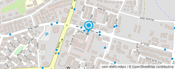 מפת הגעה אל מרכז המחשבים אופקים