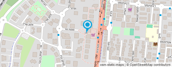 מפת הגעה אל מרפאת שיניים ד''ר חוסאם