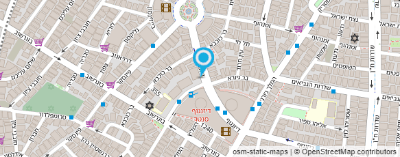 מפת הגעה אל כהן אבי