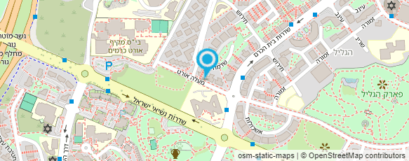 מפת הגעה אל גרשוני יוסף