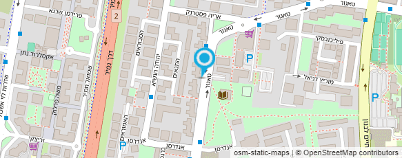 מפת הגעה אל פרופ' חרוזי אילן