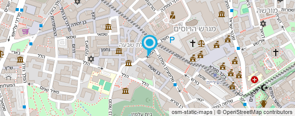 מפת הגעה אל עו"ד ונוטריון שמואל מיכאל