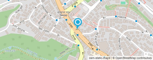 מפת הגעה אל המרכז ללימוד קבלה