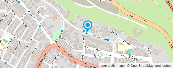 מפת הגעה אל המרכז ללימוד קבלה