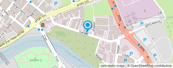 מפת הגעה אל מוסך א.נ.