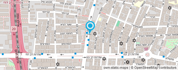 מפת הגעה אל שמעון בן סימון מפת הגעה אל שמעון בן סימון