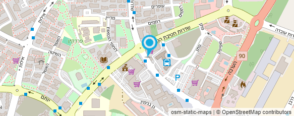 מפת הגעה אל מ.ט.י. אילת-אילות