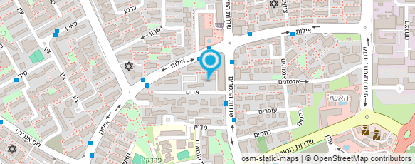 מפת הגעה אל רב-בריח-מפיץ מורשה-אילת