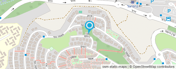 מפת הגעה אל רגב תחיה