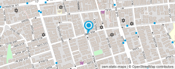 מפת הגעה אל ד"ר גלברד שריקה