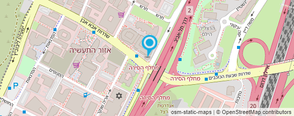 מפת הגעה אל מקדונלד'ס