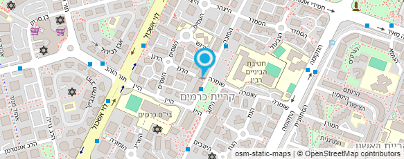 מפת הגעה אל מכבסת נטלי