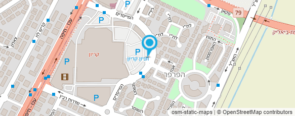 מפת הגעה אל המרכז לבריאות הילד