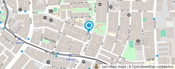 מפת הגעה אל יוסף רפי