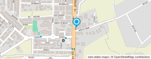 מפת הגעה אל יוסי מנור סוכנויות לביטוח