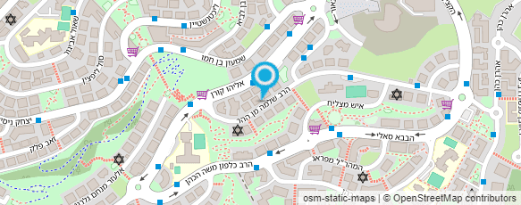 מפת הגעה אל "אמונה" מעון יום