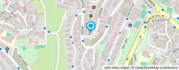 מפת הגעה אל "אמונה" מעון יום