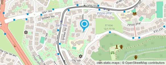 מפת הגעה אל "אמונה" מעון יום