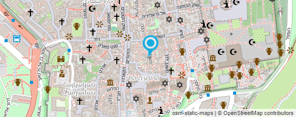 מפת הגעה אל "אמונה" מעון יום