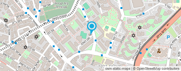 מפת הגעה אל "אמונה" מעון יום