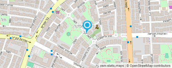 מפת הגעה אל מעון נעמ"ת - נאות אפקה