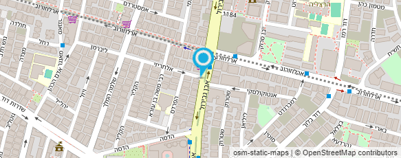 מפת הגעה אל רום אניטה - קלינאית תקשורת