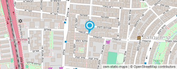 מפת הגעה אל רענן