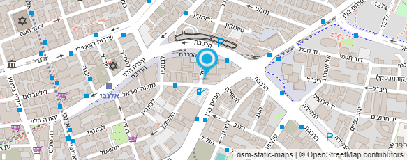 מפת הגעה אל מדיטון המרכז הרפואי - הנהלה