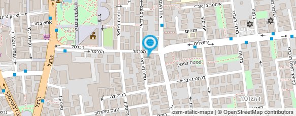 מפת הגעה אל אמיטק - תיכנון יעוץ ובקרה