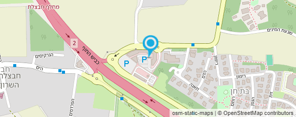 מפת הגעה אל מקדונלד'ס