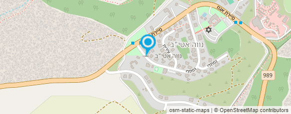 מפת הגעה אל אירוח אלעזר משה