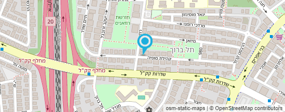 מפת הגעה אל מכון לבון - לחקר תנועת העבודה