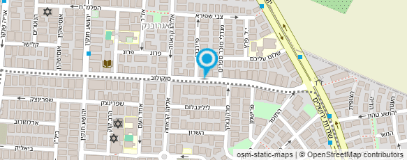 מפת הגעה אל פריזורה -מספרת כלבים