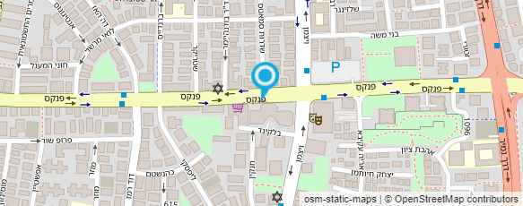 מפת הגעה אל א.ר. אהרוני - יועצים בע"מ