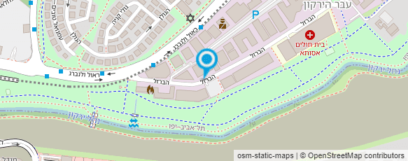 מפת הגעה אל פרופסור גרינמן יונה