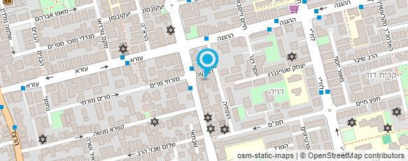 מפת הגעה אל אליהו עזרא