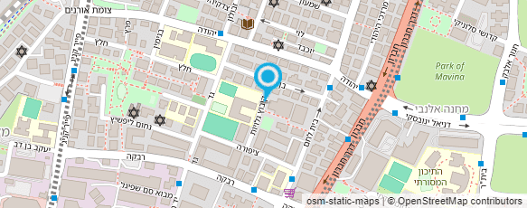 מפת הגעה אל בלפר אביבה- מאפרת ופדיקור