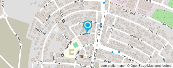 מפת הגעה אל יד שרה