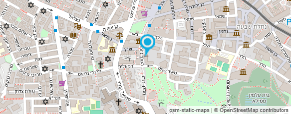 מפת הגעה אל ירושלים דנט מדיק