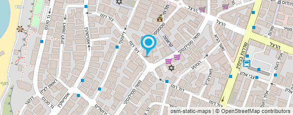 מפת הגעה אל מכבסת אבלין