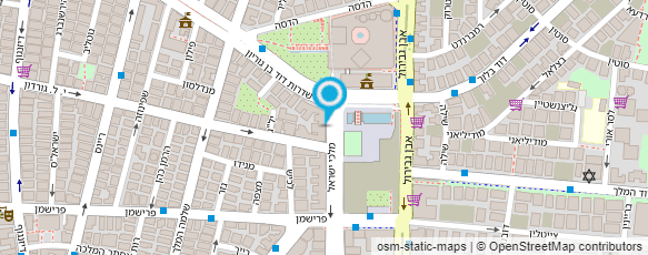 מפת הגעה אל ד"ר הירש אריאל