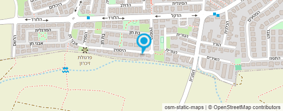 מפת הגעה אל בן יעקב איילת