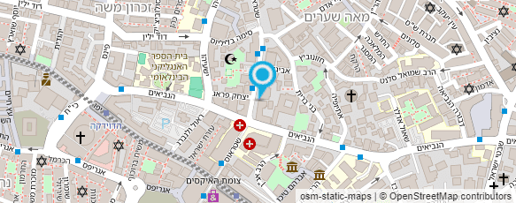 מפת הגעה אל בטיש - ציון פארם