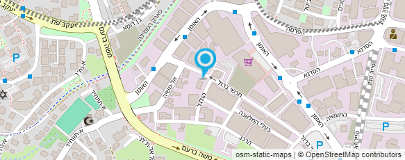 מפת הגעה אל מרכז נוע כהן ניסים את סימון