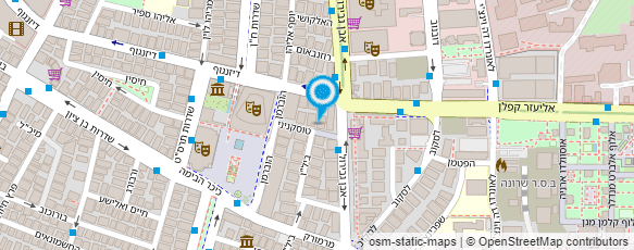 מפת הגעה אל סטודיו דנה