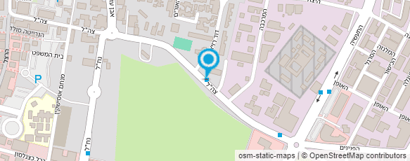 מפת הגעה אל מוסך רובל - רדיאטורים ואגזוזים