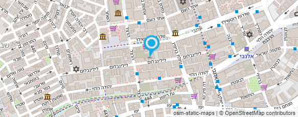 מפת הגעה אל בובי יבוא בדים בע"מ