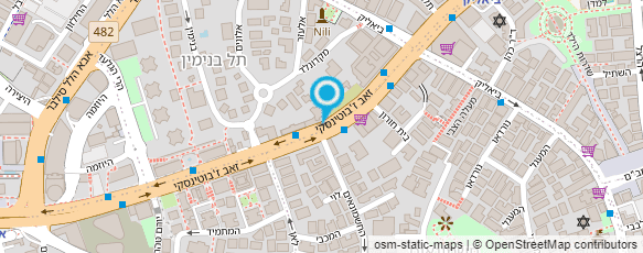 מפת הגעה אל "הד-לי" אולפנים