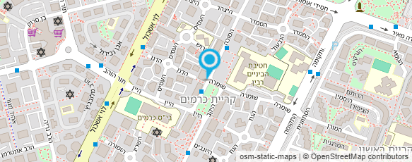 מפת הגעה אל גן מעון "זיו"